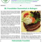 Ausgabe 65 der Franzfelder Zeitung Titelbild