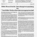 Ausgabe 24 der Franzfelder Zeitung Titelbild