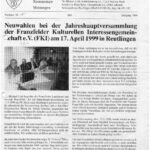 Ausgabe 28 der Franzfelder Zeitung Titelbild