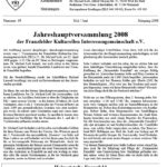 Ausgabe 45 der Franzfelder Zeitung Titelbild