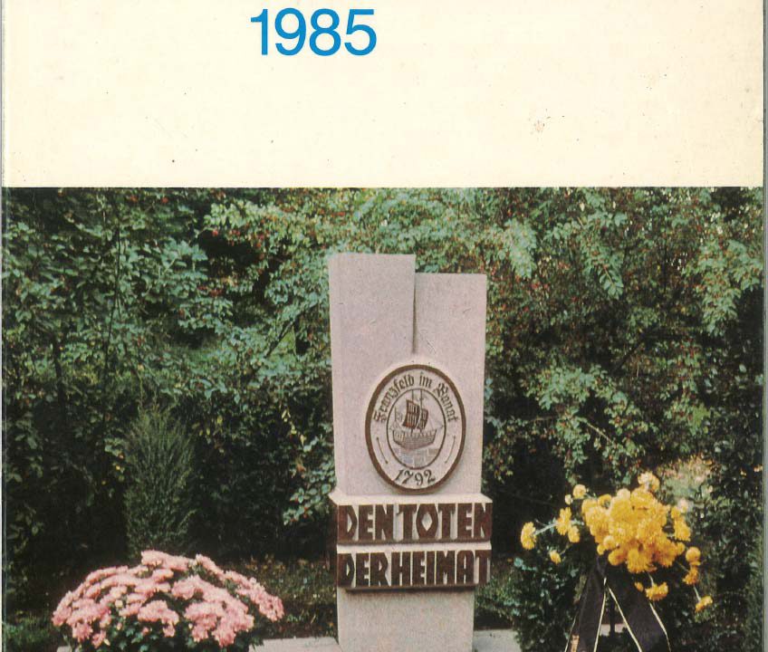 Titelblatt Franzfelder Kalender Ausgabe 1985