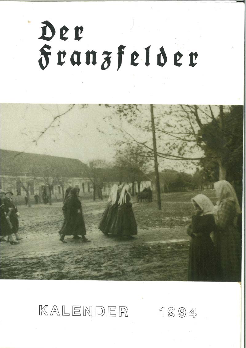 Titelbild Franzfelder Kalender 1994
